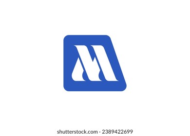 Bold, minimal, epic "M" logo for a growing company