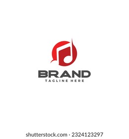 Bold Minimal musical logo design