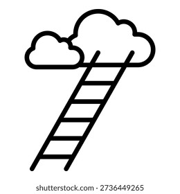 Bold Mission Icon Element For Design