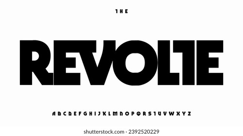 Bold modern font crafted for impactful headlines. Clean, sleek, and precise for contemporary modern brands, sports jerseys and prints. Strong and creative typographic design. Vector typeset