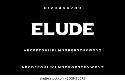 Bold modern font.Serif Font. Typical Italic Capital letters Smaller Urban typographic alphabet fonts for digital, fashion, sports, entertainment, technology, logo design, and vector illustration