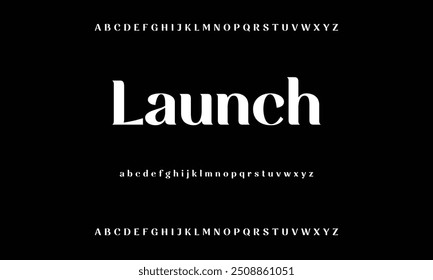 Bold modern font.Serif Font. Typical Italic Capital letters Smaller Urban typographic alphabet fonts for digital, fashion, sports, entertainment, technology, logo design, and vector illustration