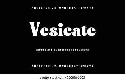 Bold modern font.Serif Font. Typical Italic Capital letters Smaller Urban typographic alphabet fonts for digital, fashion, sports, entertainment, technology, logo design, and vector illustration