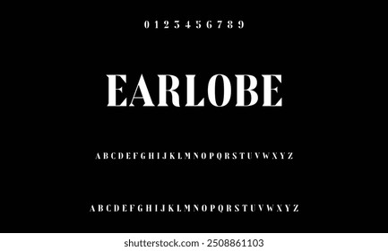 Bold modern font.Serif Font. Typical Italic Capital letters Smaller Urban typographic alphabet fonts for digital, fashion, sports, entertainment, technology, logo design, and vector illustration