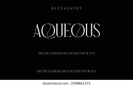 Bold modern font.Serif Font. Typical Italic Capital letters Smaller Urban typographic alphabet fonts for digital, fashion, sports, entertainment, technology, logo design, and vector illustration