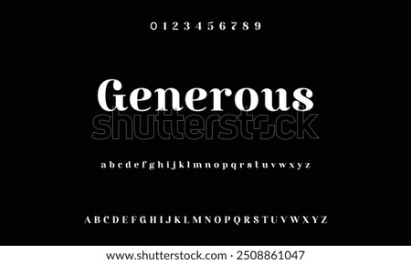 Bold modern font.Serif Font. Typical Italic Capital letters Smaller Urban typographic alphabet fonts for digital, fashion, sports, entertainment, technology, logo design, and vector illustration