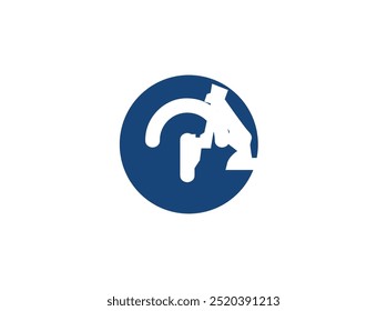 Ein kühnes und modernes Logo-Design für ein Bauunternehmen, mit klaren Linien und starken geometrischen Formen, die Stabilität und Innovation symbolisieren. Perfekt für Unternehmen, die sich auf Bauprojekte konzentrieren Q