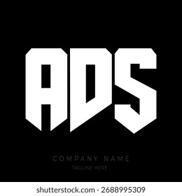 A bold and modern monogram logo design featuring the letters in a geometric block-style font.