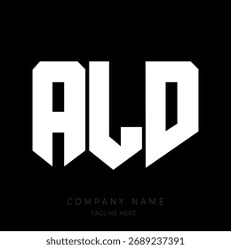 A bold and modern monogram logo design featuring the letters in a geometric block-style font.