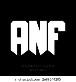 A bold and modern monogram logo design featuring the letters in a geometric block-style font.