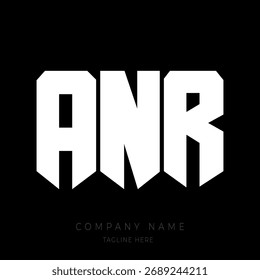 A bold and modern monogram logo design featuring the letters in a geometric block-style font.