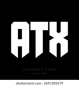 A bold and modern monogram logo design featuring the letters in a geometric block-style font.