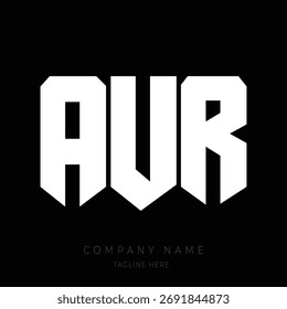 A bold and modern monogram logo design featuring the letters in a geometric block-style font.