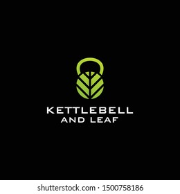 A bold, modern and unique logo about kettlebells and leaves.
Health & Fitness.
EPS10 - Vector file type.