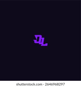 com estilo monograma arrojado legal e desportivo design OL techno esporte logotipo carta