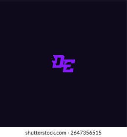 com estilo de monograma arrojado legal e desportivo design de techno esporte carta logotipo