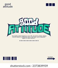 Bold Motivational Graffiti Typography. Statement Art Perfect for Apparel, Prints, and Digital Art