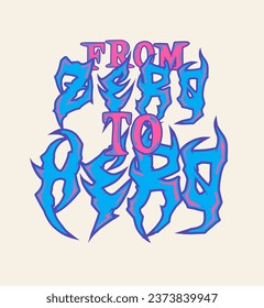 Bold Motivational Graffiti Typography. Statement Art Perfect for Apparel, Prints, and Digital Art