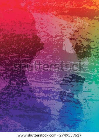 Bold multi color grunge paint splash . Dynamic artistic background with intense texture effects