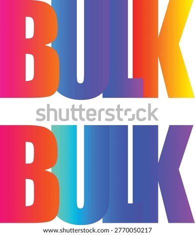 Bold, multicolored, 3 d block letters spelling 