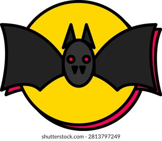 Una audaz ilustración neobrutalista