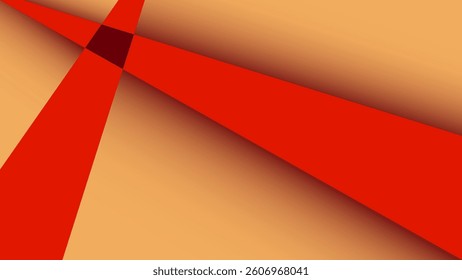 A bold orange papercut background with smooth layered lines. Perfect for branding, web, social media, and prints. Scalable vector with modern abstract texture for creative projects