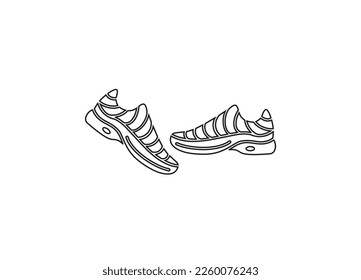  Bold outline design with editable stroke width. Foot male with shoe design outline Royalty Free Vector Image . Man Casual Shoe Icon. Vector Illustration Stock Vector Image and Art .