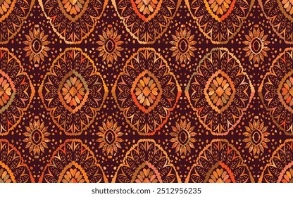 A bold Peruvian design with geometric shapes, ideal for ethnic décor."This content was created using vector drawing tools and software, not generated by AI"