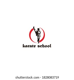 Bold, Playful, Karate school Logo Design 