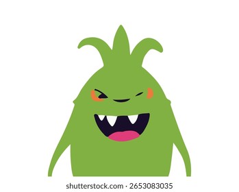 A bold and playful monster-themed background filled with colorful, quirky creatures. Featuring hand-drawn cartoon-style monsters with exaggerated expressions, sharp teeth, and dynamic poses. The high2