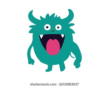A bold and playful monster-themed background filled with colorful, quirky creatures. Featuring hand-drawn cartoon-style monsters with exaggerated expressions, sharp teeth, and dynamic poses. The 5