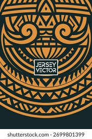 Bold Polynesian Tribal Art Pattern for Apparel and Textile Design, Dynamic Jersey Motifs for Apparel, Samoan, Hawaii, Polynesian, Maori, Malaysian, Hawaiian Inspired Traditional T shirt, Sport fashion