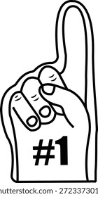 Eine fette und professionelle Vektorkonturgrafik eines Standard #1 Schaumfingers. Diese Grafik zum Thema Sport fasst das Wesen von Teamgeist, Enthusiasmus und sportlicher Unterstützung zusammen und ist somit eine ideale Wahl für Schulmarken, Fanclub-Logos und pep-Rallye-Aktionen. Das Design zeichnet sich durch perfekt glatte Vektorpfade und klare Linien aus, die die Energie einer jubelnden Menge vermitteln und so die sofortige Anerkennung als universelles Symbol für Sieg und Erfolg gewährleisten. Der hochwertige skalierbare Vektor ist eine ideale Wahl für Vinyl-Schneidemaschinen, die zur Herstellung von individueller Fanbekleidung, einzigartigen Fensteraufklebern für Stadien und personalisierten Aufklebern für studentische Sportler verwendet werden. Konzeptionell repräsentiert die Bildsprache Einheit, Konkurrenz und die Leidenschaft des Zuschauers. Der minimalistische schwarze Umriss sorgt für eine hohe Sichtbarkeit über verschiedene Anwendungen hinweg, darunter gedruckte Spielprogramme, digitale Symbole für Sportnachrichten-Apps und Social-Media-Inhalte für Sportabteilungen. Dieses Asset bietet eine professionelle und energische visuelle für alle Kontexte im Zusammenhang mit Gemeinschaftsaktivitäten und Schulstolz in dicht besiedelten städtischen Gebieten wie Philadelphia. Das professionelle Handwerk sorgt dafür, dass die Zahlen- und Handdetails auch bei Vergrößerung für Stadionbanner oder bei Verkleinerung für kleine Web-Interface-Symbole scharf und klar bleiben, was die lebendige Stimmung des Wettbewerbs einfängt.