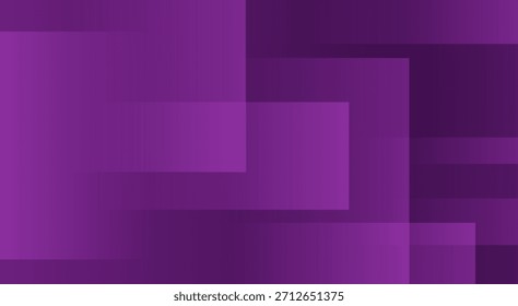 Bold purple geometric background featuring layered rectangular shapes and subtle lighting for a futuristic modern look.