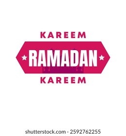 Bold Ramadan Kareem Modern Typography