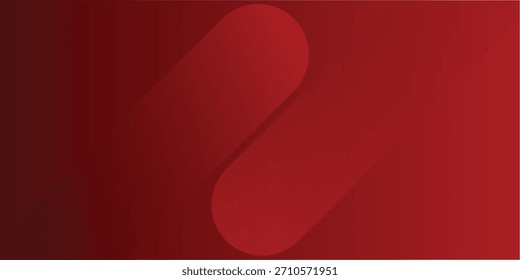 Bold Red Abstract Background With Diagonal Capsule Shapes For Modern Design And Branding