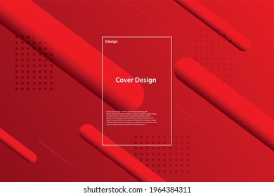 Bold red abstract background in vector format, editable EPS 10 file. Ideal for energetic branding, holiday promotions, and high-impact digital designs with vibrant color intensity