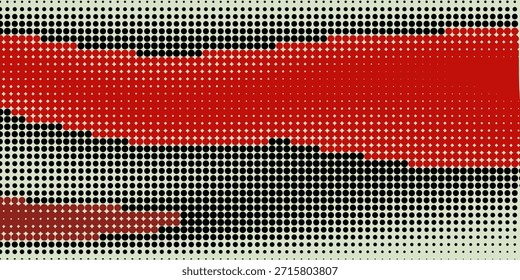 Fondo abstracto de la vendimia de la textura roja negra y blanca audaz punkeps10