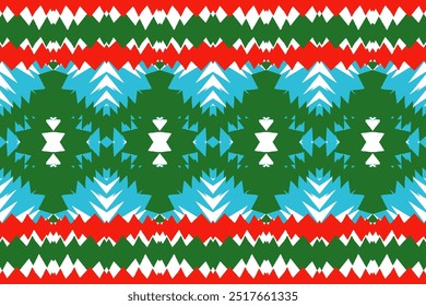 Motivo Abstractas rojo, azul y verde audaz: diseño sin costuras para textiles de moda y decoración creativa para el hogar, telas de moda y ropa moderna