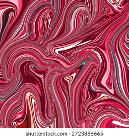 Bold red liquid marble abstraction with flowing energy and high contrast. Expressive background for branding, posters, and digital art. abstract, red, liquid, swirl, texture