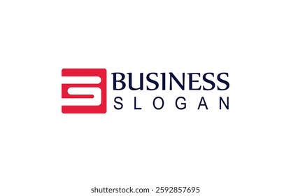 A bold red logo vector art showcasing a business's core message