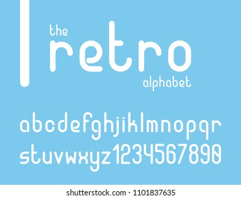 The bold retro creative font for your design.