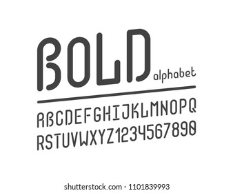 The bold retro creative font for your design.