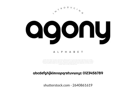 Bold and rounded sans serif font perfect for digital branding, headlines, and modern product packaging.