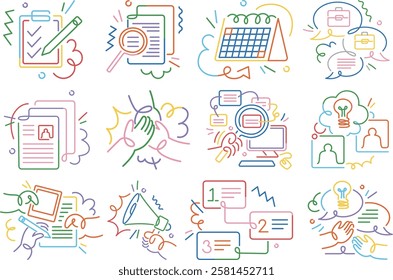 Bold schematic polygonal corporate eps file