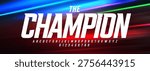 Bold Sporty Font with Sharp Edges and Strong Condensed Style, Perfect for Sports League Headlines, Race Poster and Champion Theme Title, Team Jersey T-short letters and numbers set. Vector typeset
