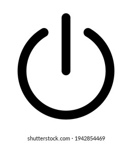 icono de espera en negrita en fondo blanco