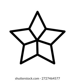Conjunto de iconos de estrella para clasificaciones, favoritos, premios y Elementos de interfaz de usuario destacados
