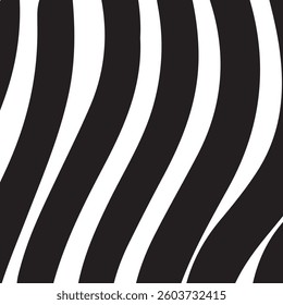 Bold and Striking Zebra Print Background for Fashion and Graphic Designs