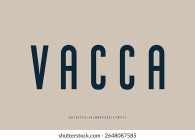Bold and Strong Condensed Sans-Serif Font for Impactful Headlines
